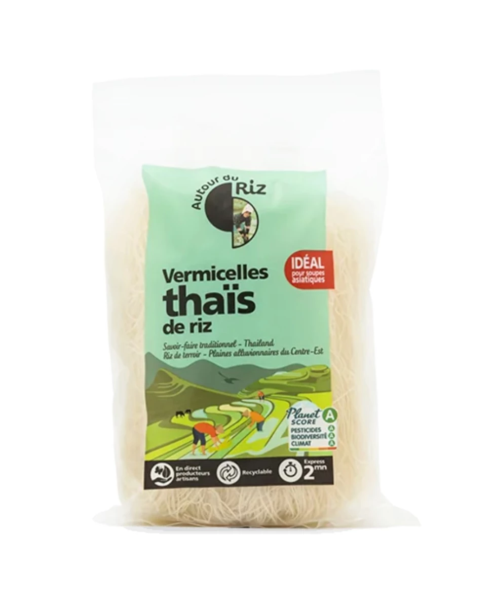 Vermicelles de Riz Bio Thaï - 200g - Autour du Riz
