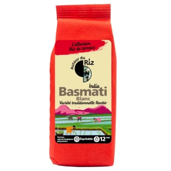 Riz Basmati Blanc Bio Équitable - 500g – Autour du Riz