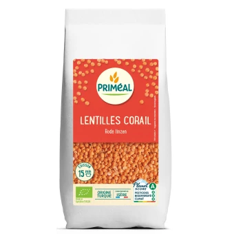 Lentilles Corail 500g Primeal