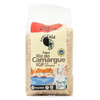 Riz de Camargue IGP Bio Demi-Complet 400g – Autour du Riz