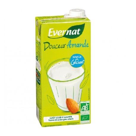 Boisson végétale Douceur Amande 1L-Evernat