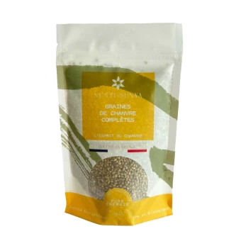 Graines de Chanvre Complètes - 200g - Nunti Sunya