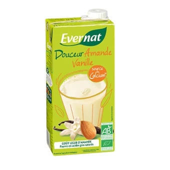 Boisson végétale Douceur Amande Vanille 1L-Evernat