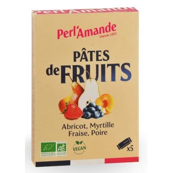 Pâtes de Fruits Bio – 125g – Perl'Amande