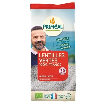 Lentilles Vertes Bio – 500g – Priméal