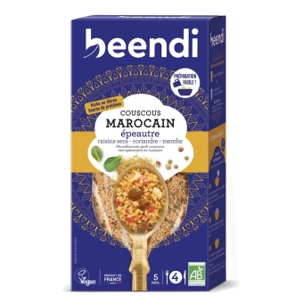 Couscous d’épeautre à la marocaine – 250g – Beendi