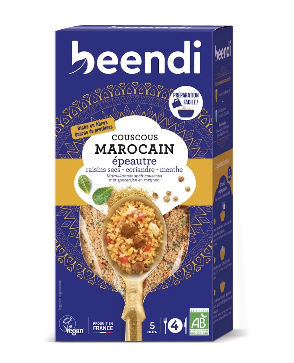 Couscous d’épeautre à la marocaine – 250g – Beendi