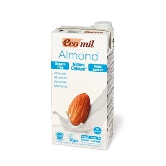 Boisson végétale Bio Amande Nature Sans Sucres 1L-Ecomil