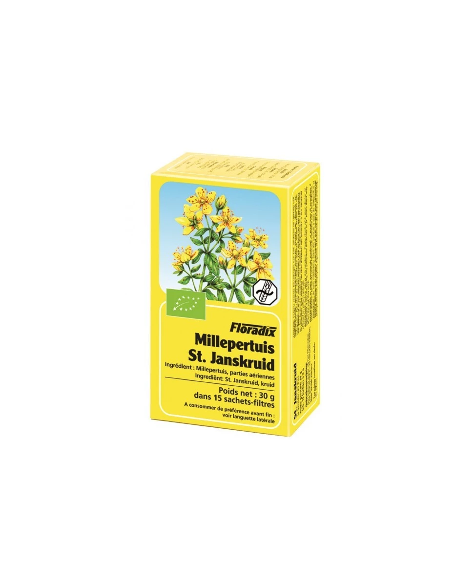 Tisane Millepertuis - 15 Infusettes - Floradix Salus