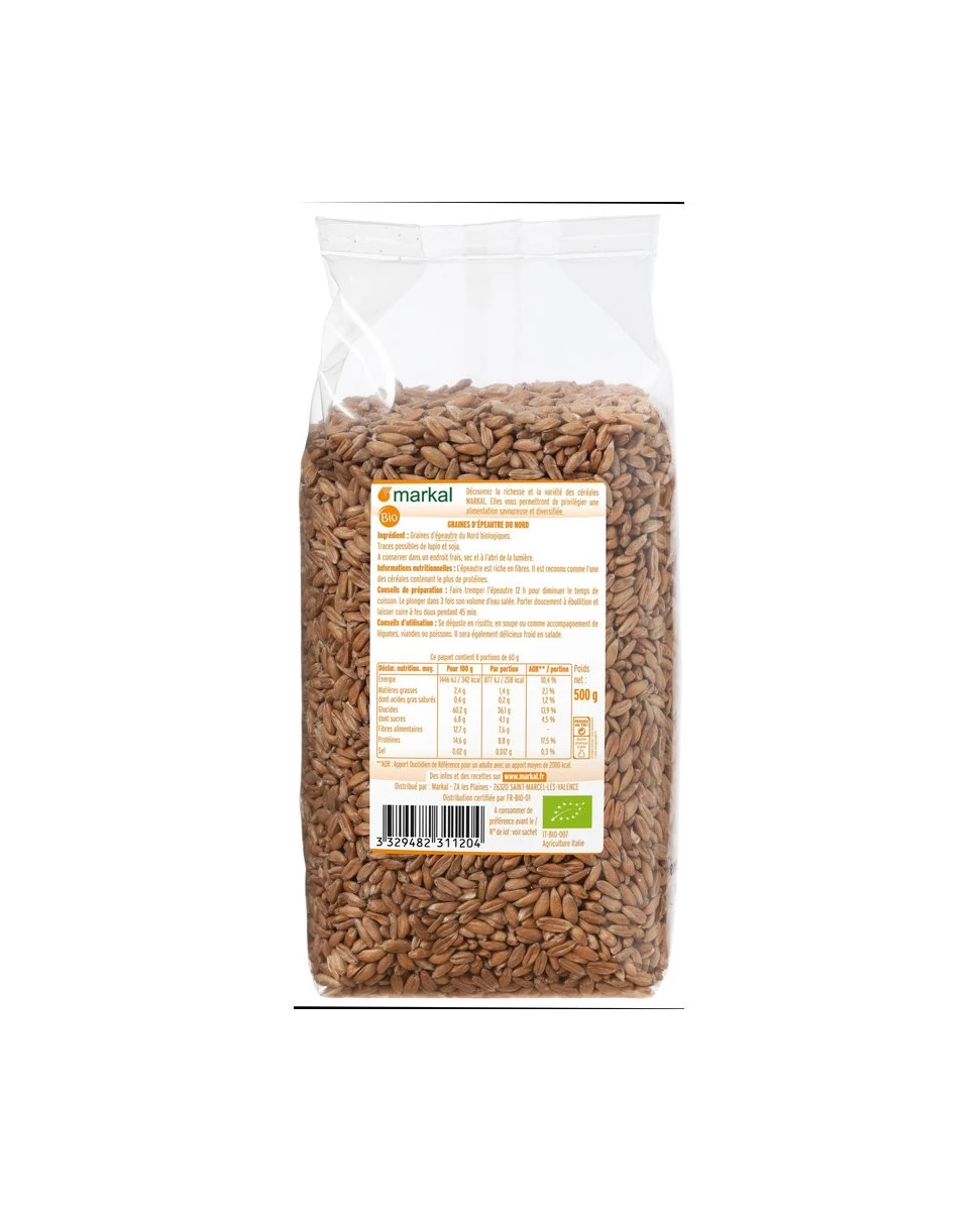 Epeautre du Nord 500g-Markal