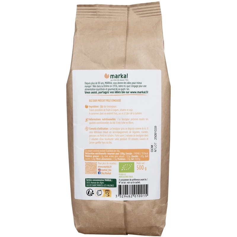 Boulgour Gros 500g-Markal