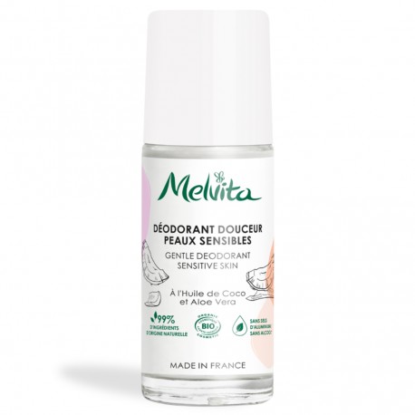 Déodorant Roll-On Peaux Sensibles - 50ml - Melvita