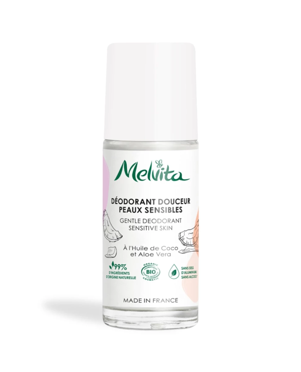 Déodorant Roll-On Peaux Sensibles - 50ml - Melvita