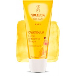 Crème Protectrice Visage au Calendula 50ml-Weleda