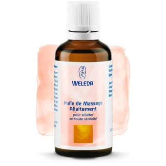 Huile de Massage Allaitement 50ml-Weleda