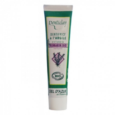 Dentifrice à l'Argile et Romarin 75mL-Ciel d'Azur