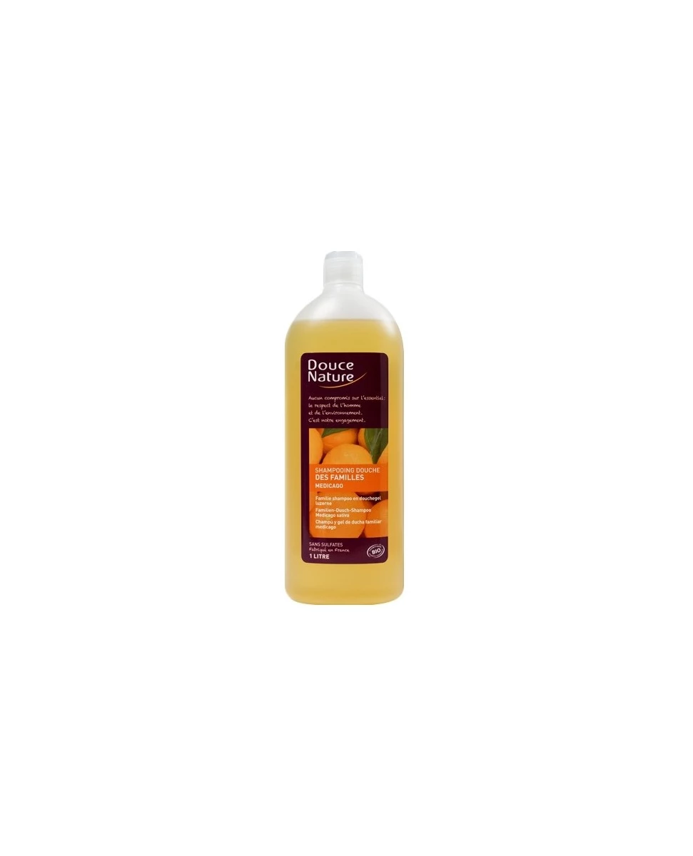 Shampooing  Douche des Familles Medicago 1L-Douce Nature