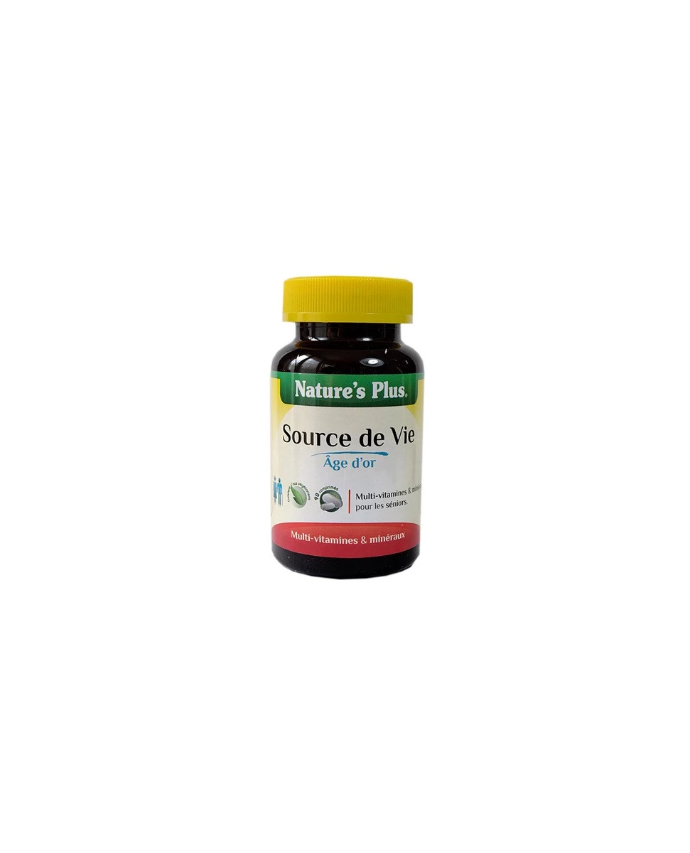 Source de Vie Âge d'Or - 90 Comprimés - Nature's Plus
