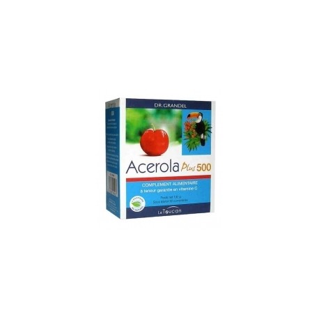 Acerola Plus 500 - 32 Comprimés -Dr Grandel Le toucan