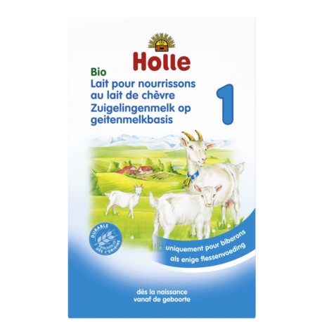 Lait pour nourrissons au lait de chèvre 1 Bio 400g-Holle