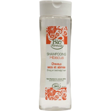 Shampooing Hibiscus Cheveux Secs et Abîmés 200mL-Bio Formule