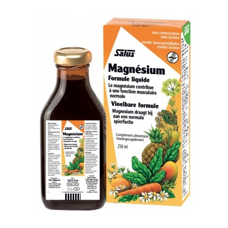 Magnésium - Formule Liquide - 250ml - Salus