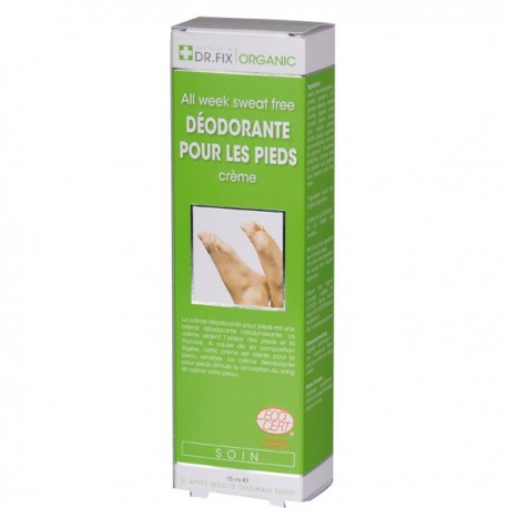 Crème Déodorante pour les Pieds 75mL-Dr. Fix Organic