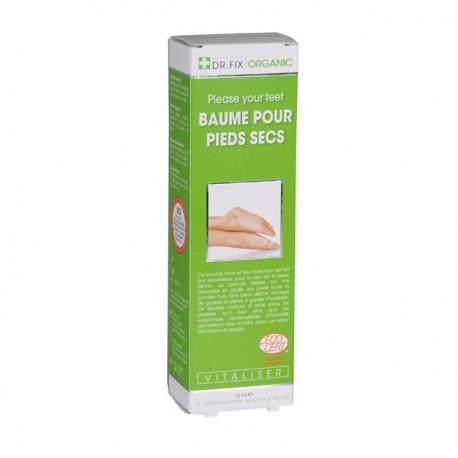 Baume pour Pieds Secs 75mL-Dr. Fix Organic