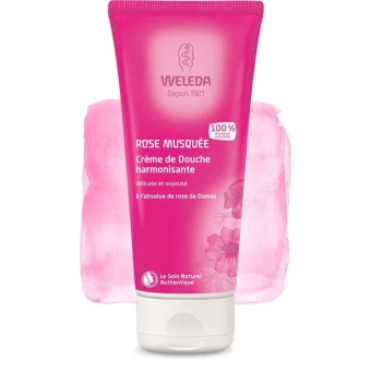 Crème de Douche Harmonisante à la Rose Musquée - 200ml - Weleda