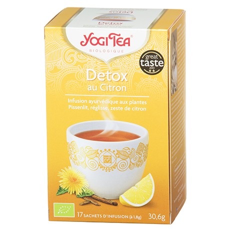 Detox au Citron 30.6g-Yogi Tea