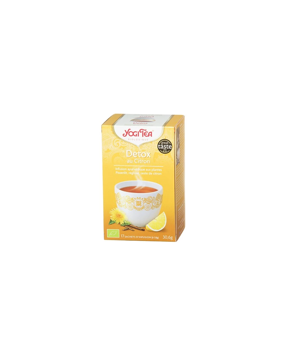 Detox au Citron 30.6g-Yogi Tea