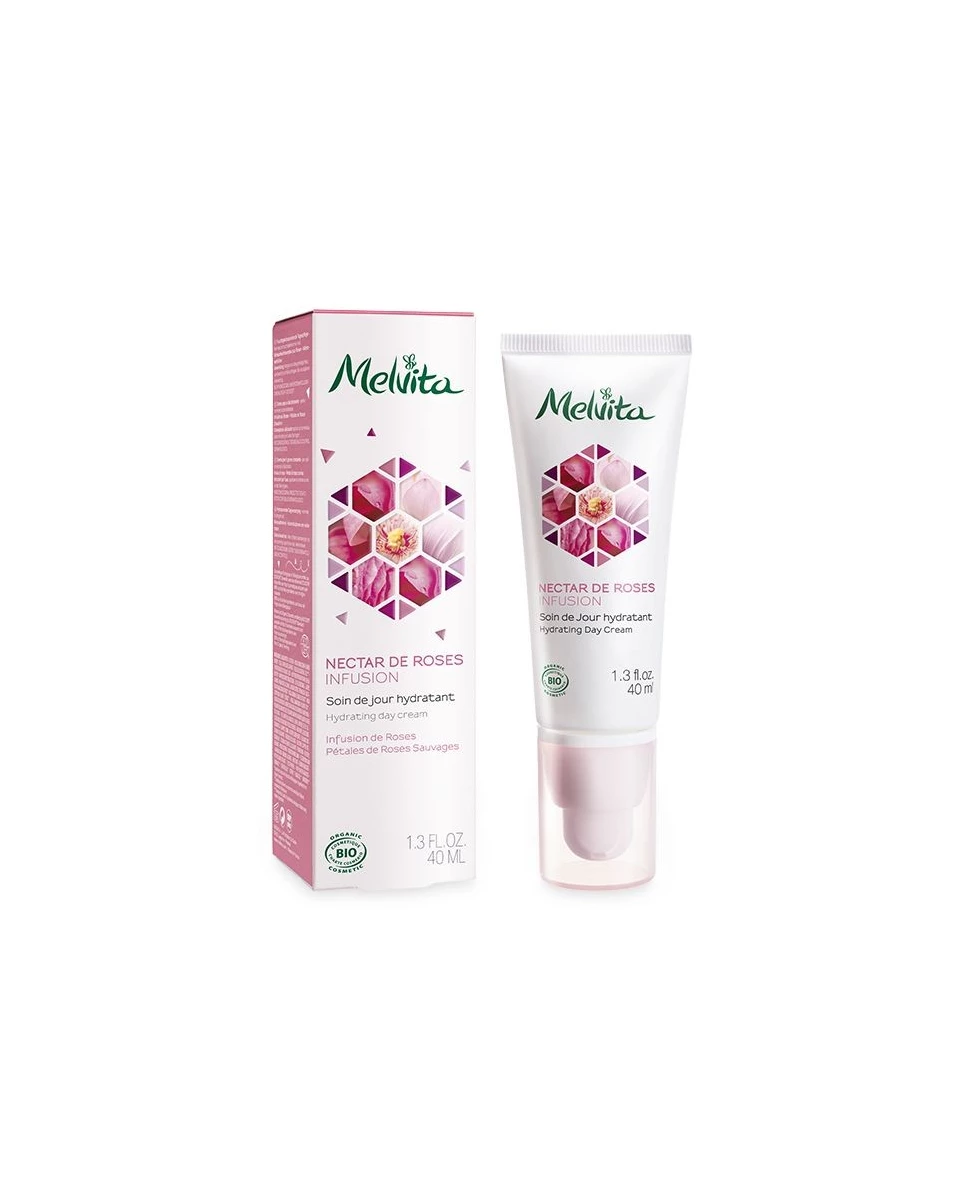 Soin de Jour Nectar de Roses 40mL-Melvita
