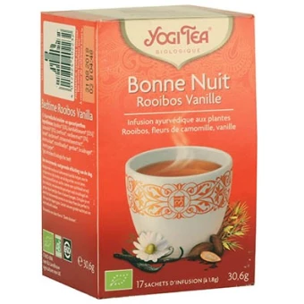 Bonne Nuit Rooibos Vanille 30.6g-Yogi Tea