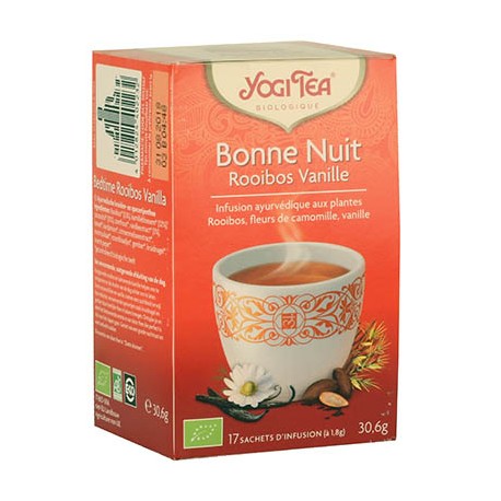 Bonne Nuit Rooibos Vanille 30.6g-Yogi Tea