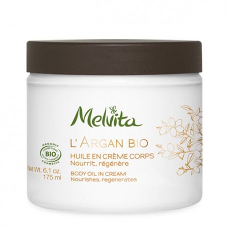 Huile en Crème Corps L'Argan Bio 175mL-Melvita