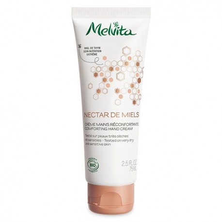 Crème Mains Réconfortante Nectar de Miels 75mL - Melvita