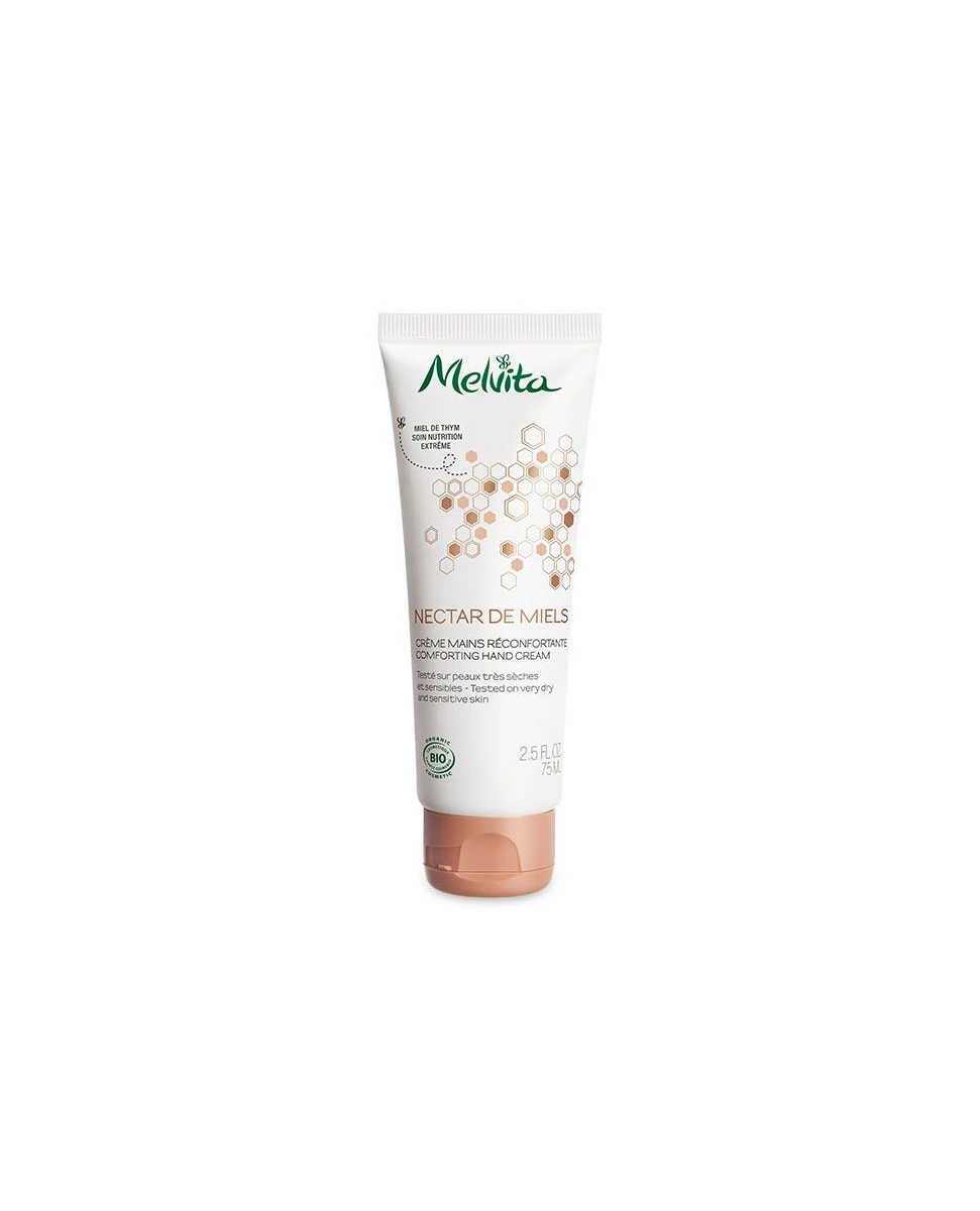 Crème Mains Réconfortante Nectar de Miels 75mL - Melvita