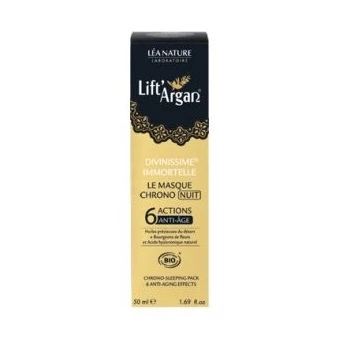 Le Masque Chrono Nuit Divinissime Immortelle 50mL - Lift'Argan