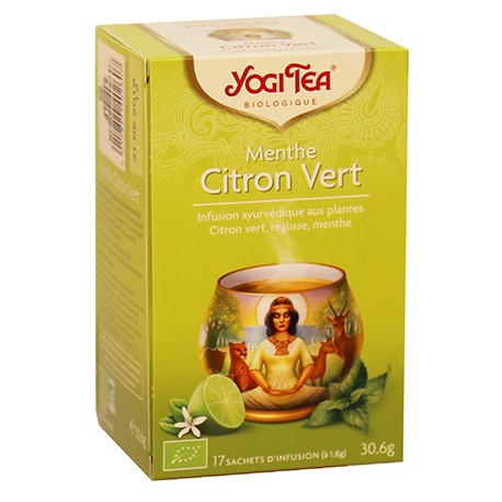 Menthe Citron Vert 30.6g-Yogi Tea