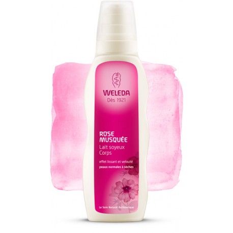 Lait Corps Soyeux Rose Musquée - 200ml - Weleda