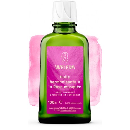 Huile Harmonisante à la Rose Musquée - 200ml - Weleda