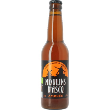 Bière Ambrée - 33cl - Moulins d'Ascq