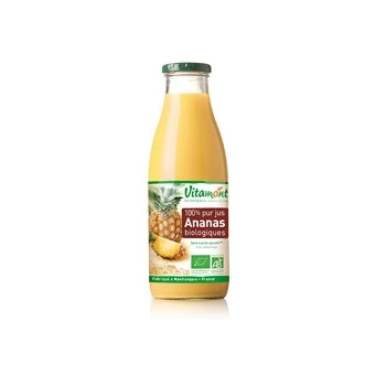 Jus d'Ananas Bio 0.75L-Vitamont