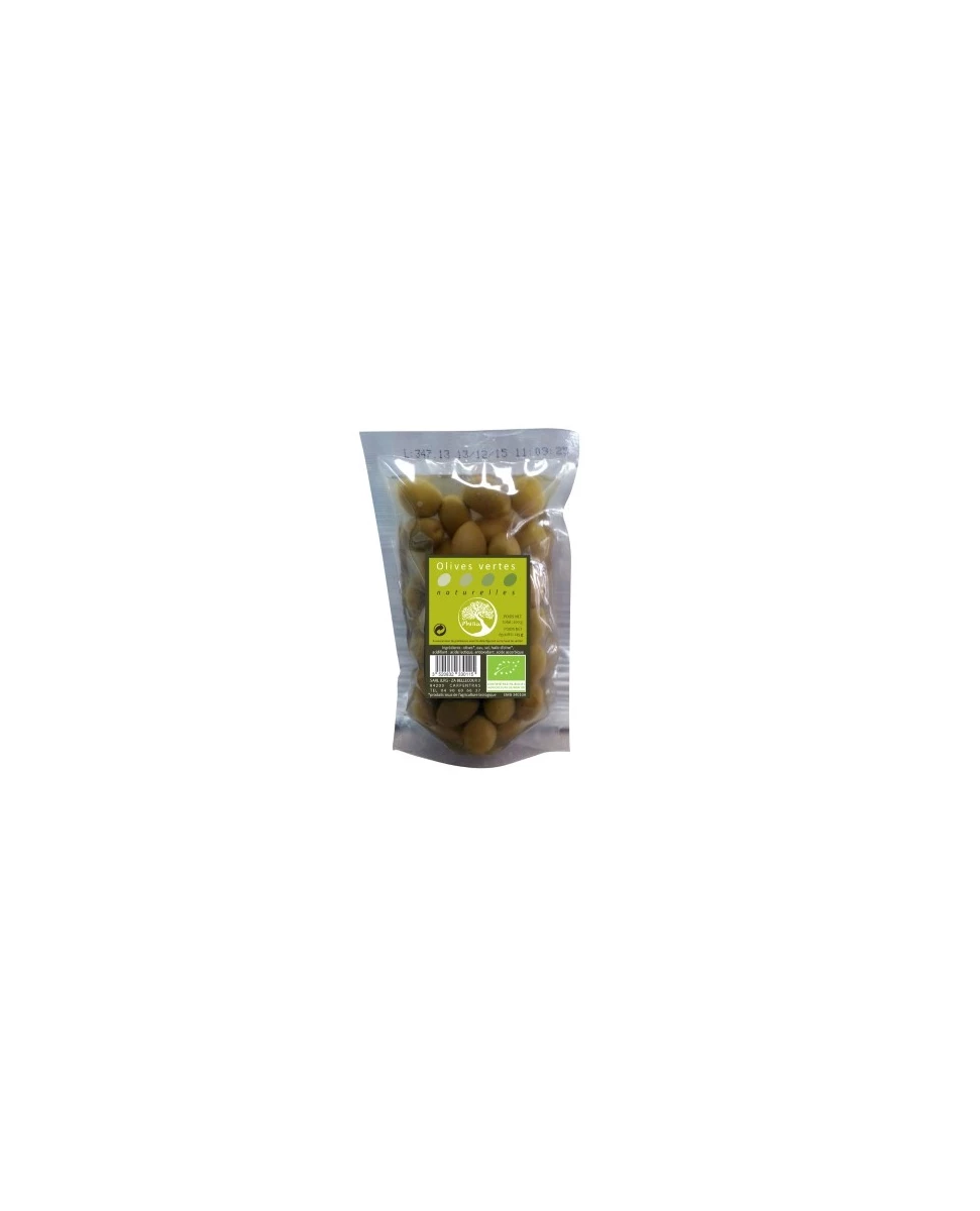 Olives vertes naturelles 200g-Philia