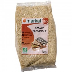 Sésame Blond Décortiqué 250g-Markal