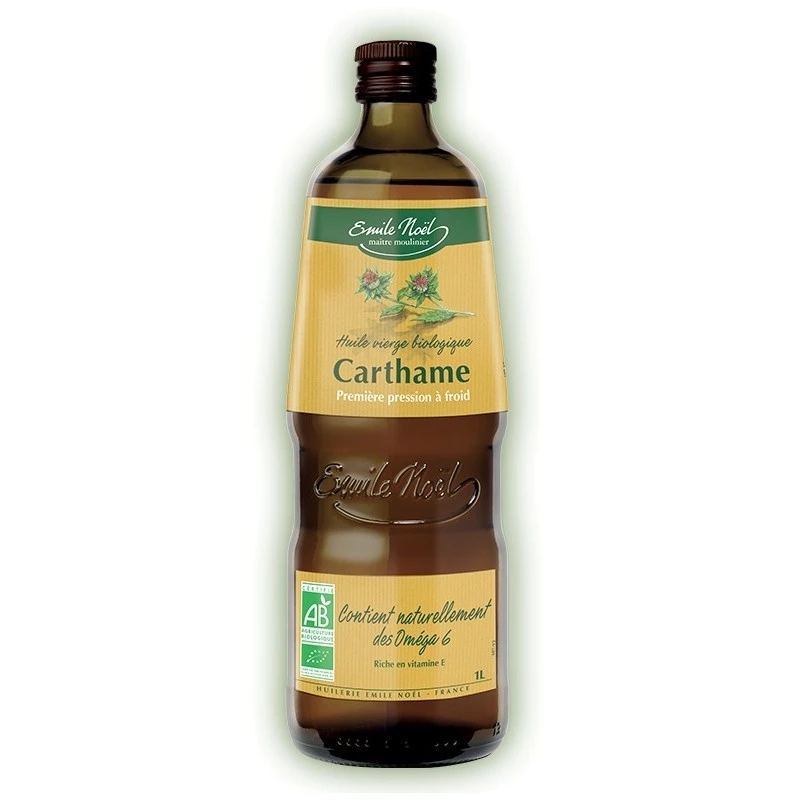 Huile Vierge de Carthame Bio Emile Noel, 500ml