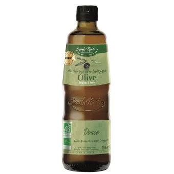 Huile d'Olive Vierge Extra Douce Bio Emile Noel 500ml