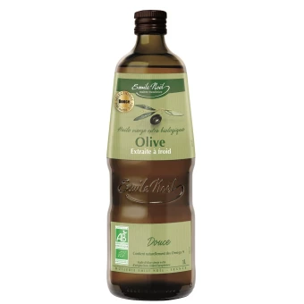 Huile d'Olive Vierge Extra Douce Bio Emile Noel 1L