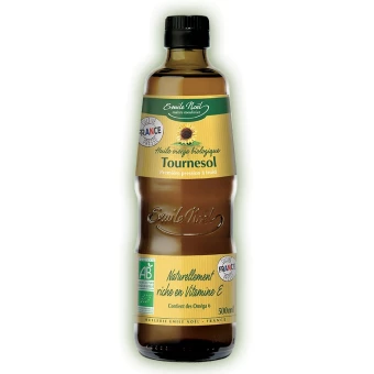 Huile Vierge de Tournesol Bio Emile Noel, 1L