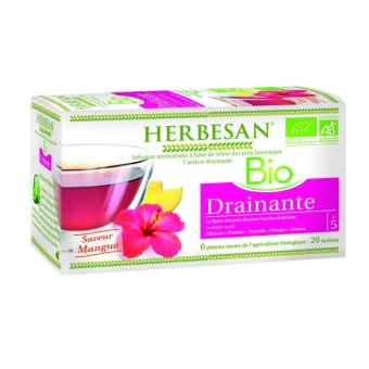 Infusion Bio Drainante - 20 Sachets - Herbesan